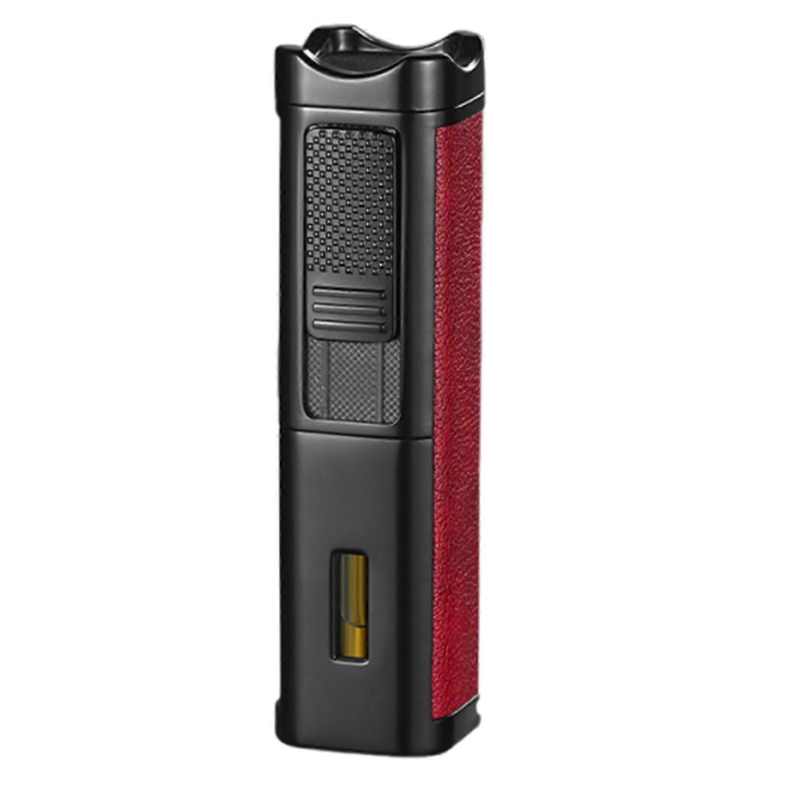 Windproof Torch Lighter Reusable Straight Flames Lighter Great Present Idea for Dad