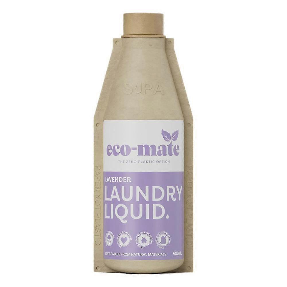 Eco-Mate Lavender Laundry Liquid 500ml - 2 Pack