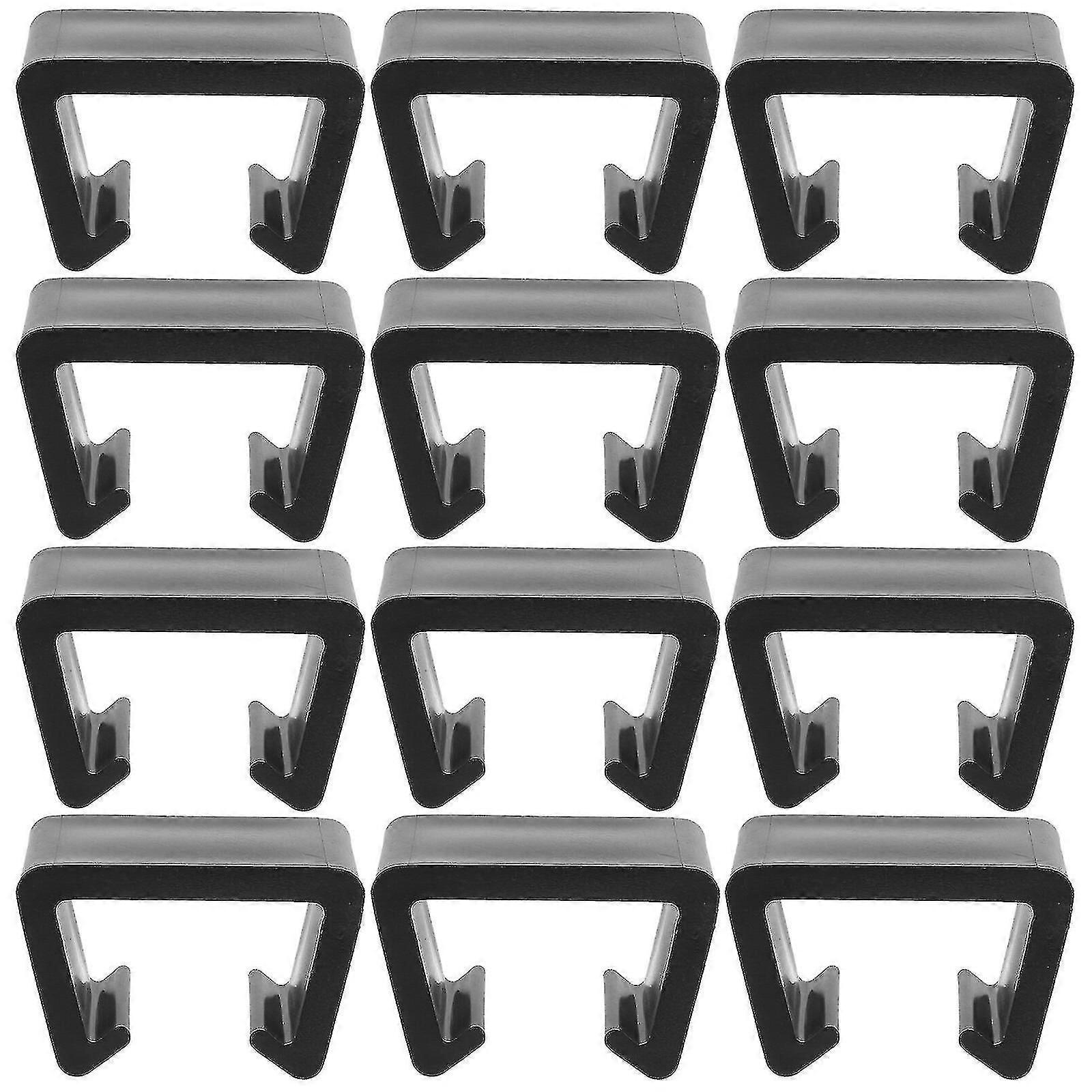 12pcsガーデン家具クリップパティオ家具クリップ屋外ソファパティオ家具はクランプを接続します