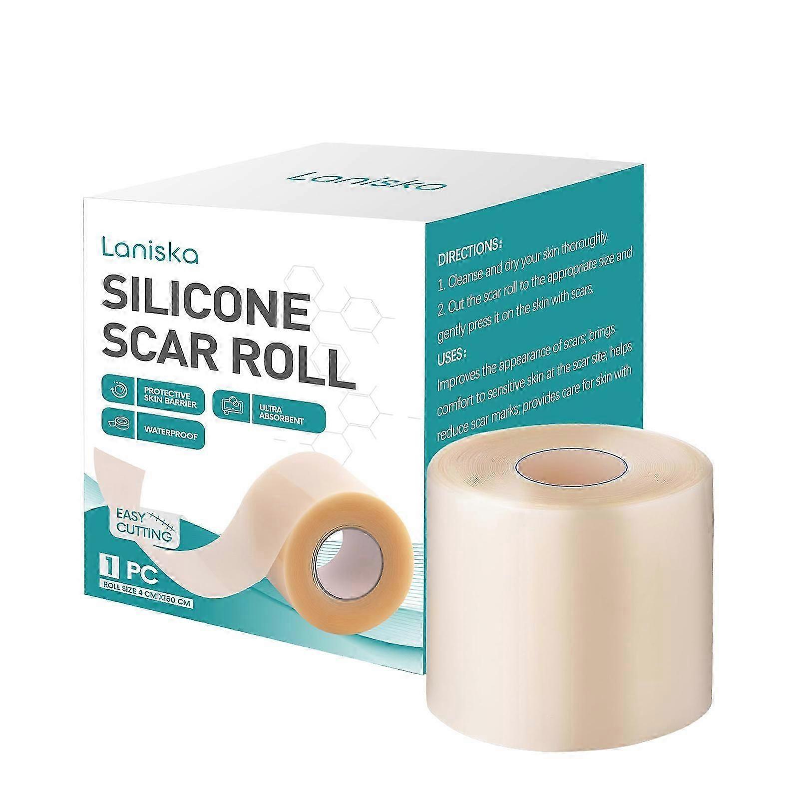 Silikon-Narbenrolle, Hydrokolloid-Rolle für die Wundversorgung, Hydrokolloid-Patch-Verband
