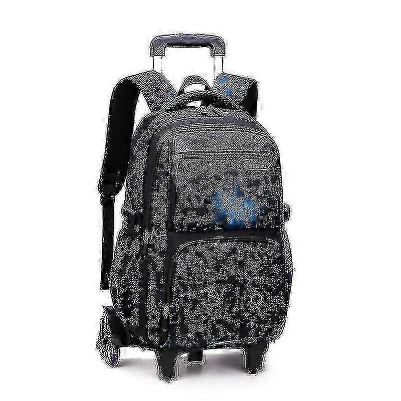 School Bag With Wheels School Rolling Backpack Wheeled Bag Students...