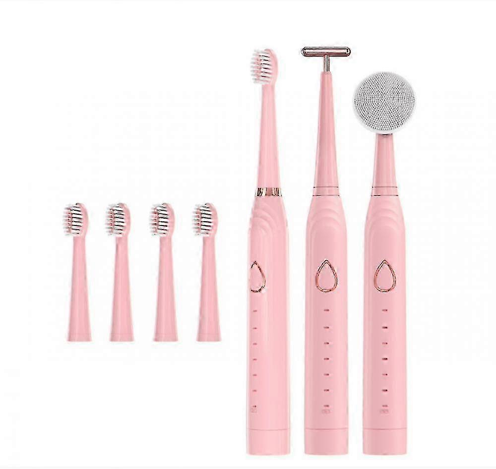 Electric Toothbrush With Multifunctional Vibrating Facial Cleansing...