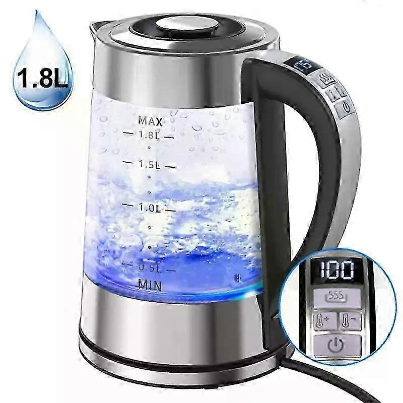fast boiling electric kettle transparent design