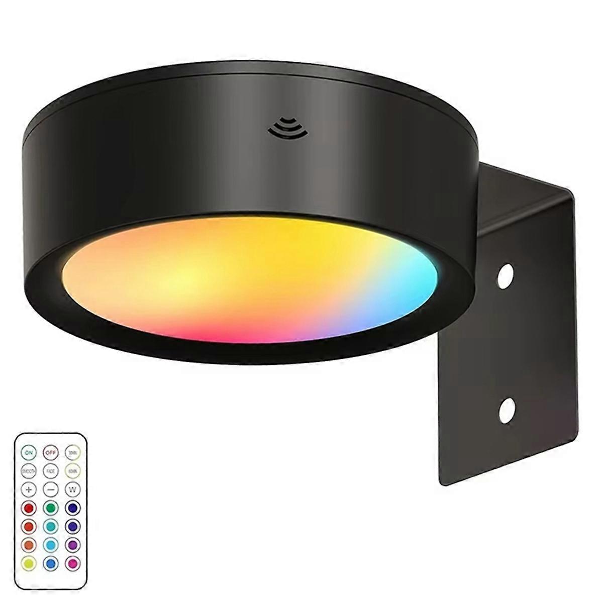 Picture Lights LED Art Display Light Battery Operated Dimmable Painting Spotlight 13 Lighting Modes for Paintings Black