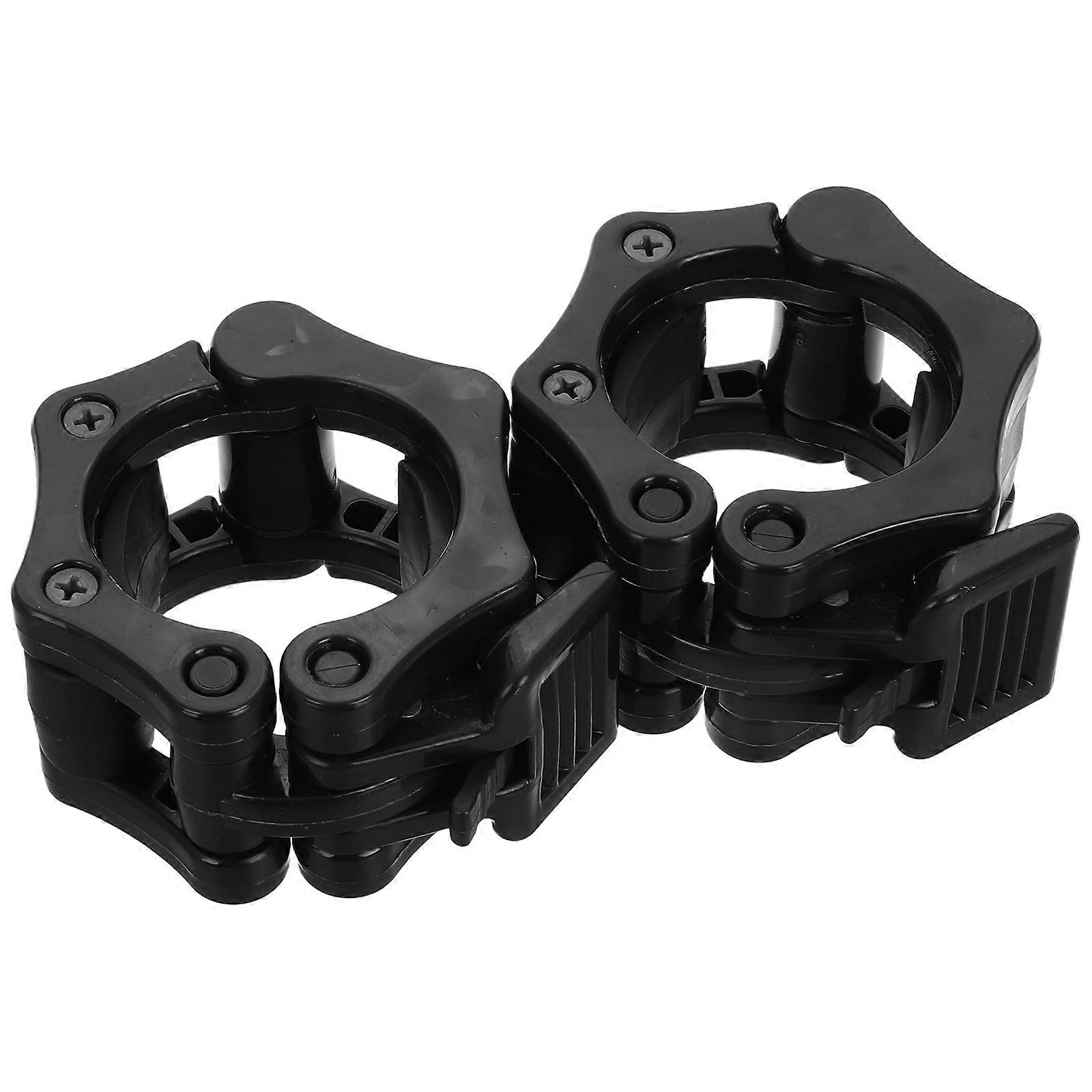 Barbell Locks Barbell Clips Quick Release Secure Locking Anti Slip For Gym Sessions 8 50X7 50X4 80CM 2Set