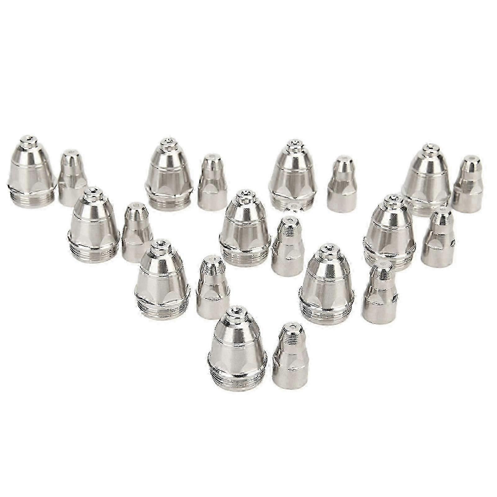 20pcs P80 1.5mm Electrode Plasma Cutting Nozzle Torch Tip Tools Set Accessories Q Edition 0621
