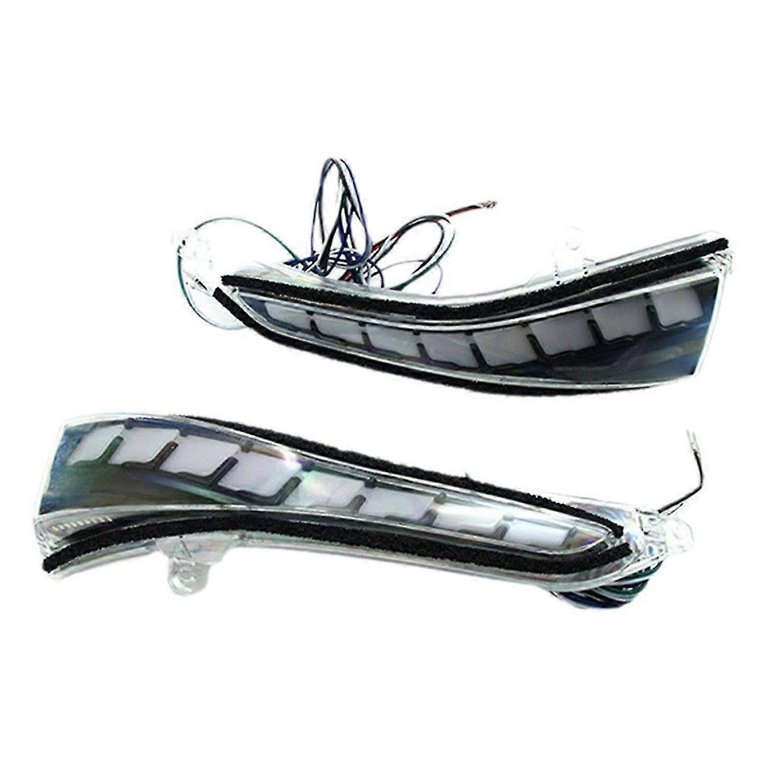 Dynamic Side Mirror Turn Signal Light for Transparent Shell