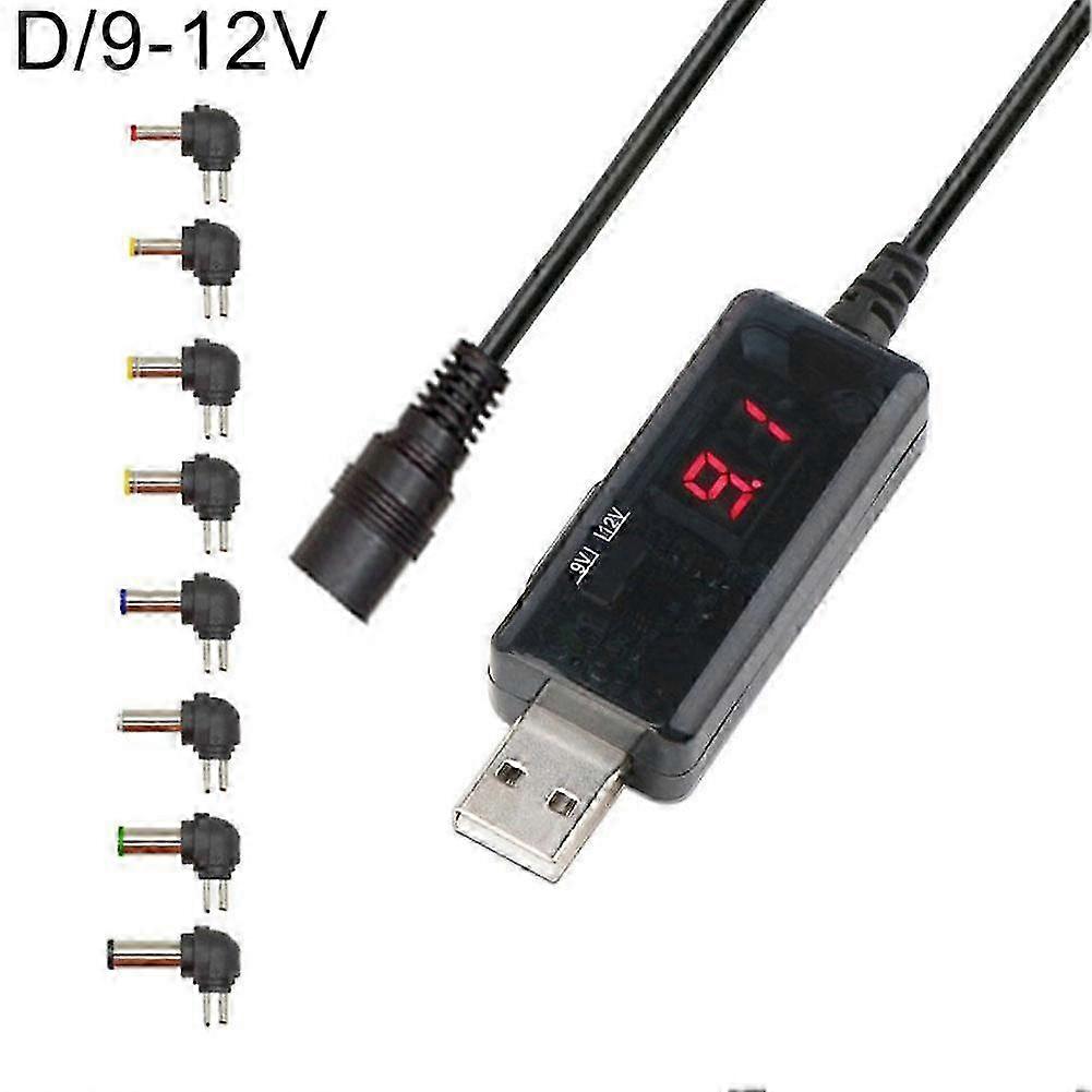 Multi-function Usb Power Cable 5V to 9V12V Upvoltage Cable Router 2025