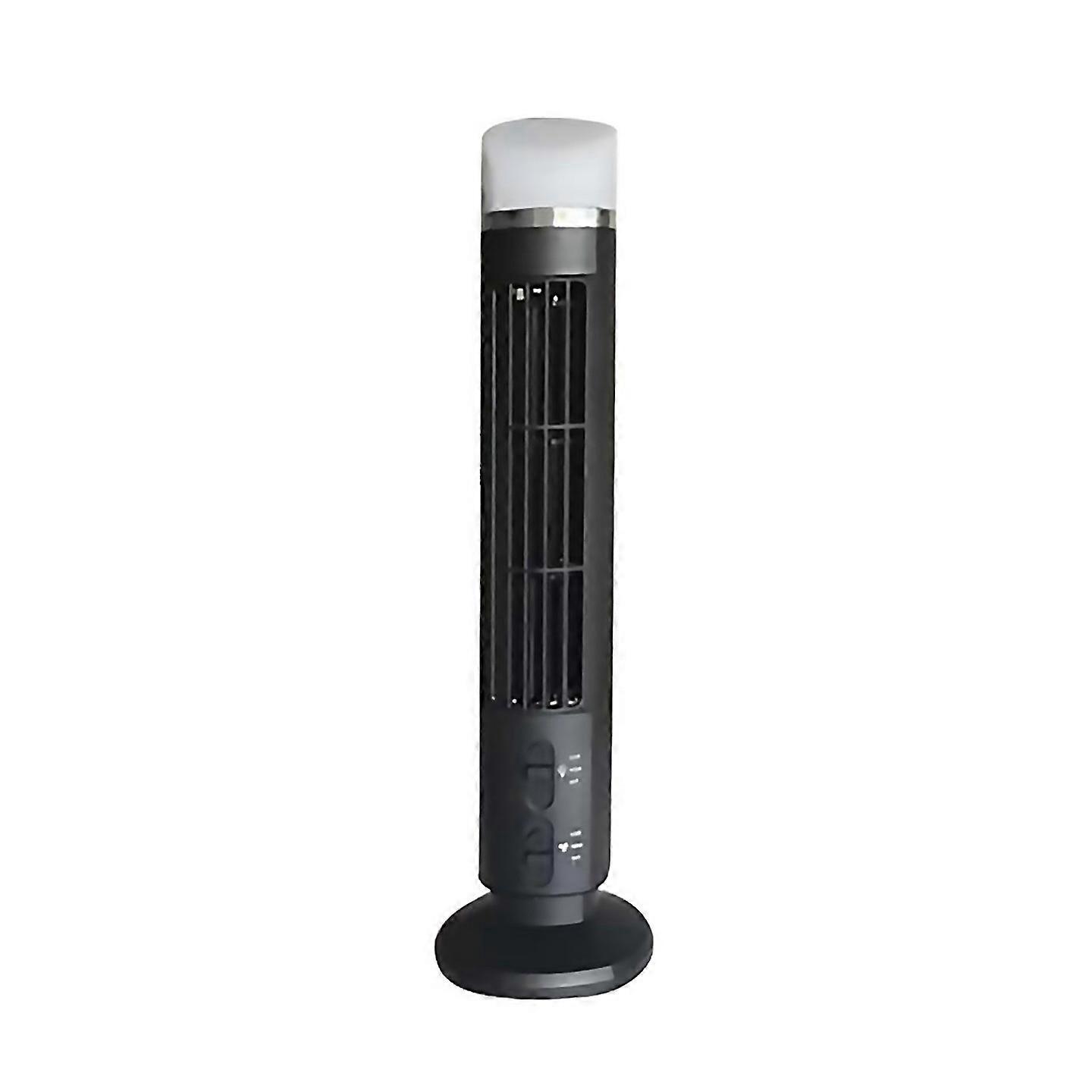 For Air Cooler Fanstreamlined Tower Fan With Led Usb Interface Black