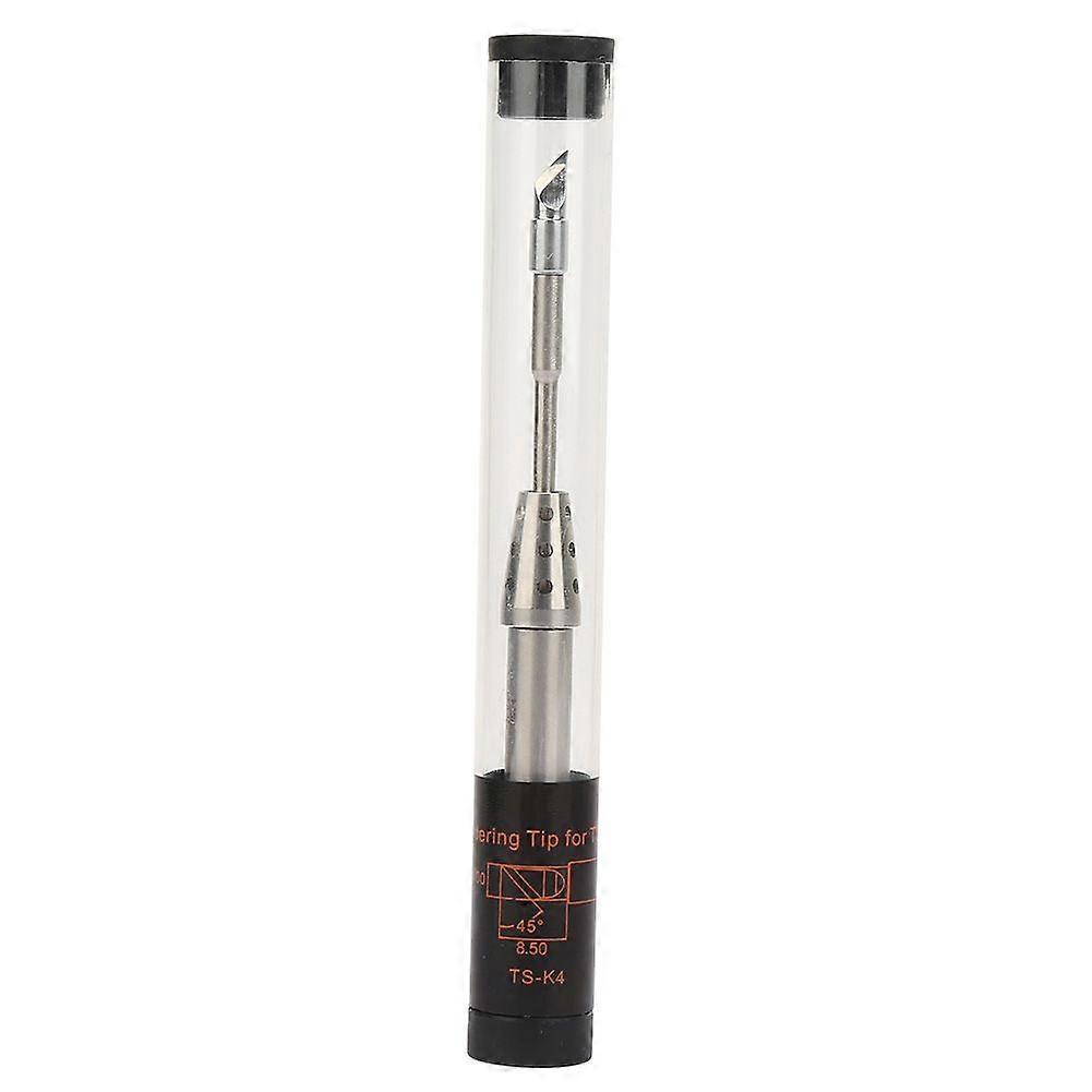 Stainless Steel Lead free Knife Shaped TS-K4 Iron Head Soldering Bit Soldering Tip for TS80