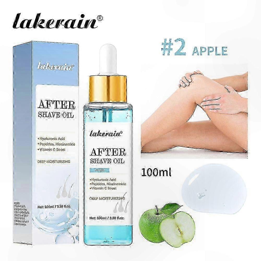Moisturizing After-Shave Oil with Hyaluronic Acid and Peptide Formula for Soothing Irritation and Deep Hydration