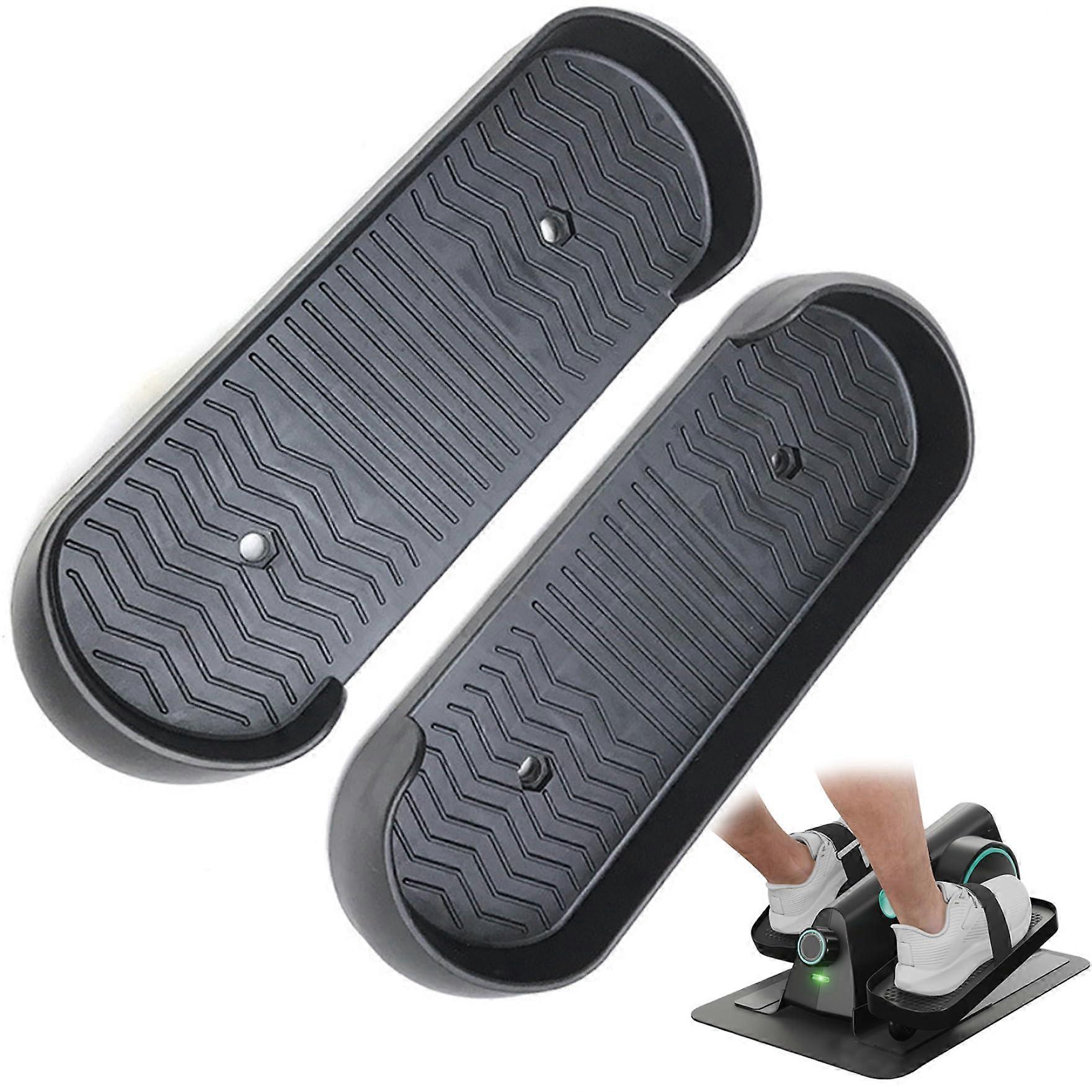 Elliptical Replacement Parts Universal Foot Pedal Pair Non Slip Easy To Install Footboard For Household Exercise Bike