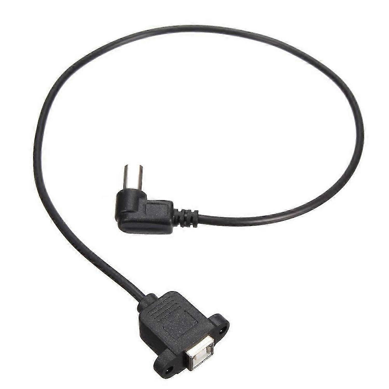Καλώδιο επέκτασης εκτυπωτή USB 2.0 B αρσενικό σε USB B θηλυκό, 50cm