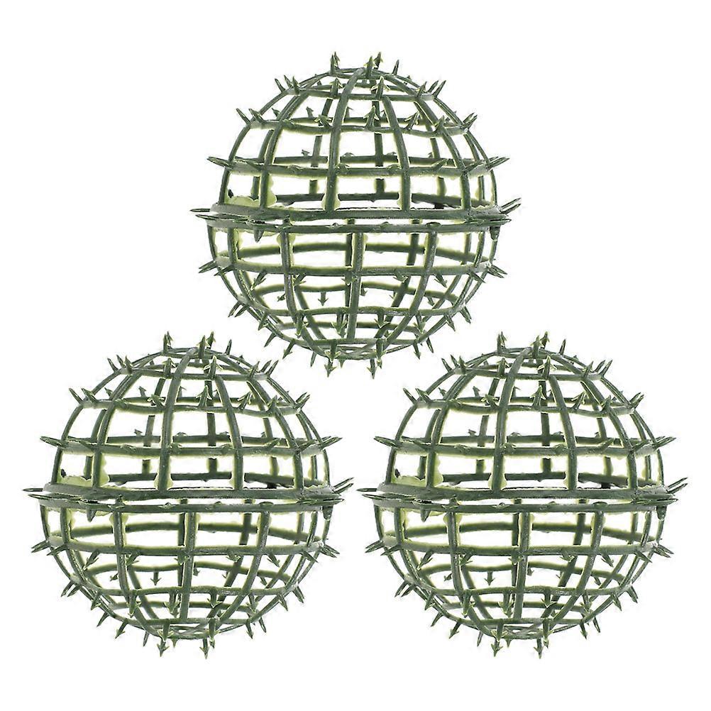 Artificial Plant Topiary Ball Support Plastic Cage for 9Pcs Decoration