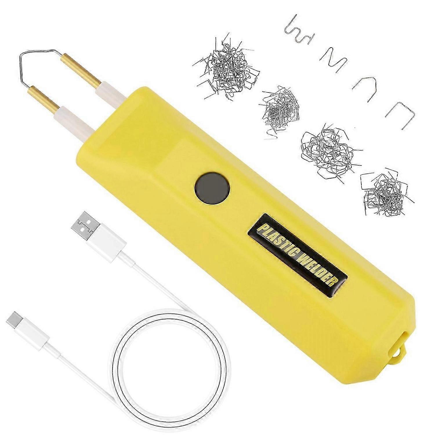Handheld Welder Wireless Plastic Welding Machine for Plastic Yellow