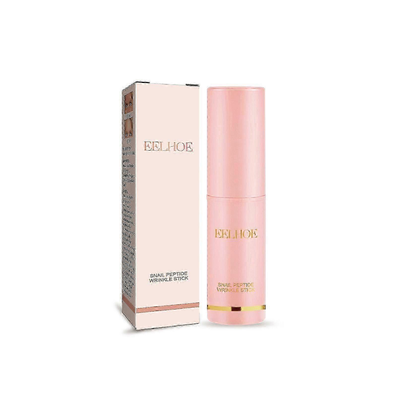 Snail Peptide Anti-Wrinkle Stick Deep Moisturizing, Firming & Youthful Skin Enhancement for Face & Neck, Easy Application for Wrinkle Reduction & Bri