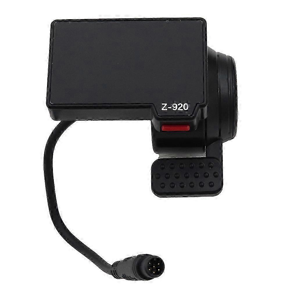 LCD Dashboard with Accelerator Handle for Electric Scooter Replacement Parts 6-Pin Connection