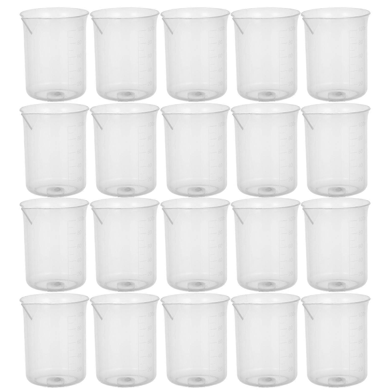Measuring Beaker for Liquid Storage and Measurement 20Pcs Set
