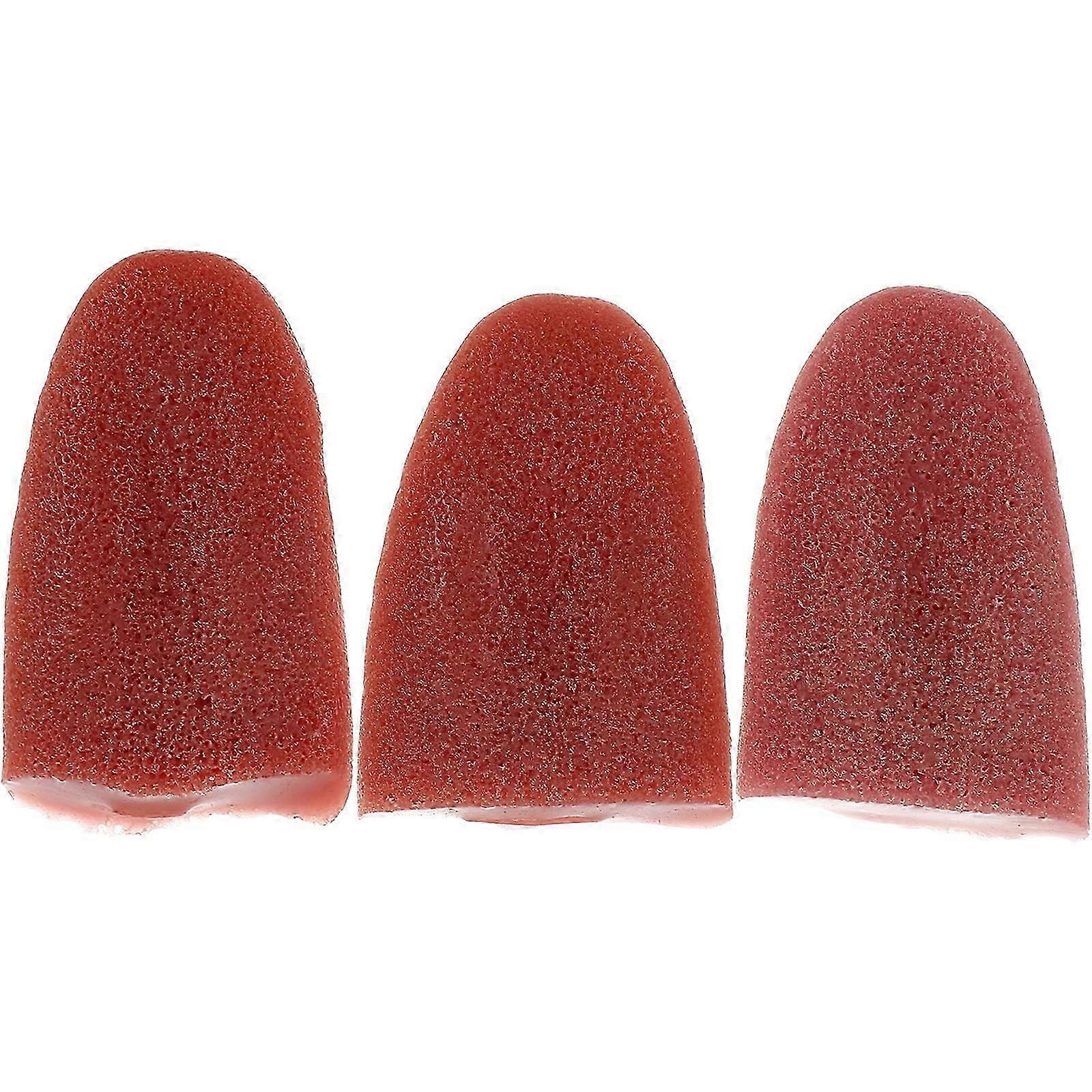 Halloween fake tongue models artificial tongue props 9pcs set