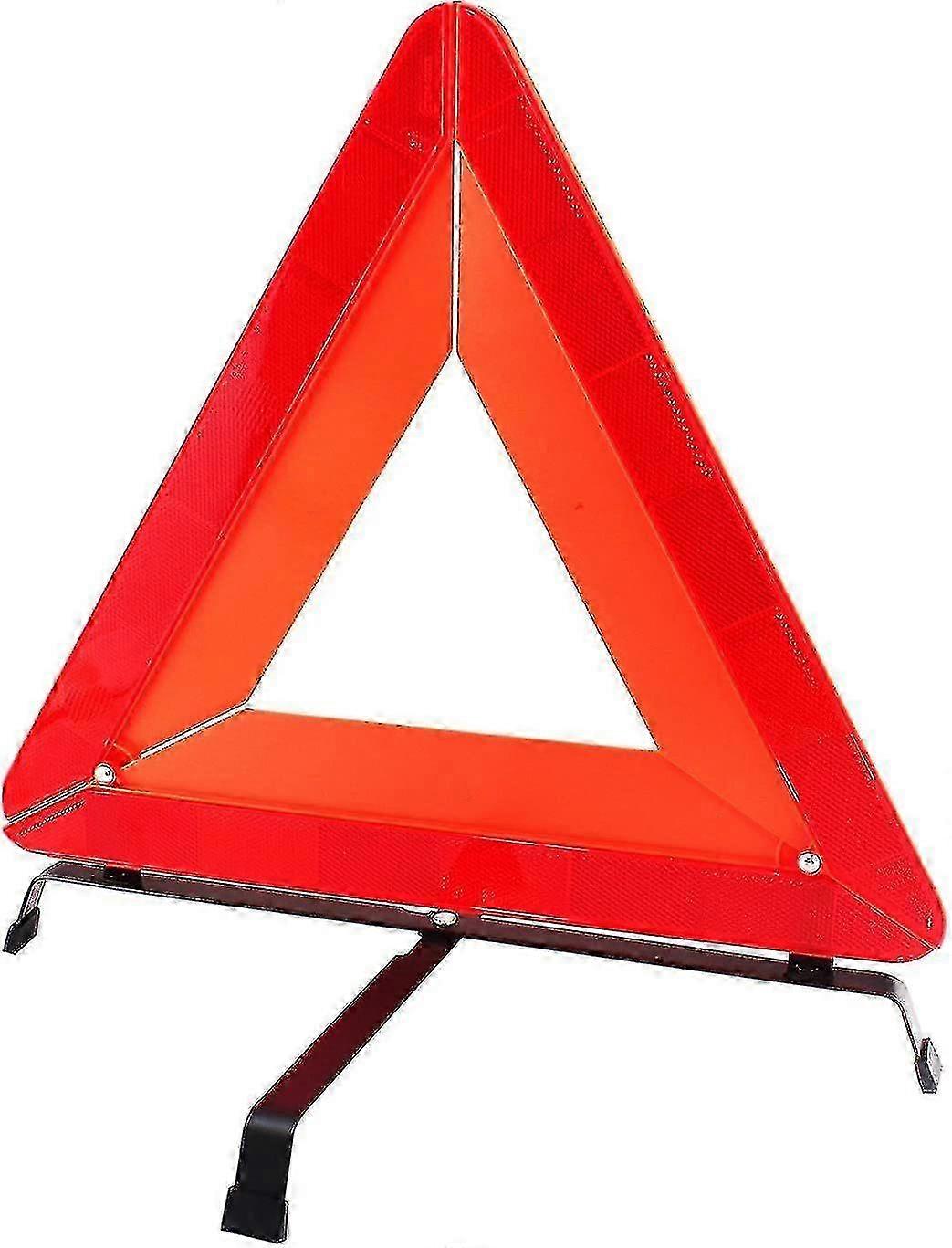 Reflective Triangle For Car, Approved With Plastic Case, 45 X 15 X 3 Cm 2025