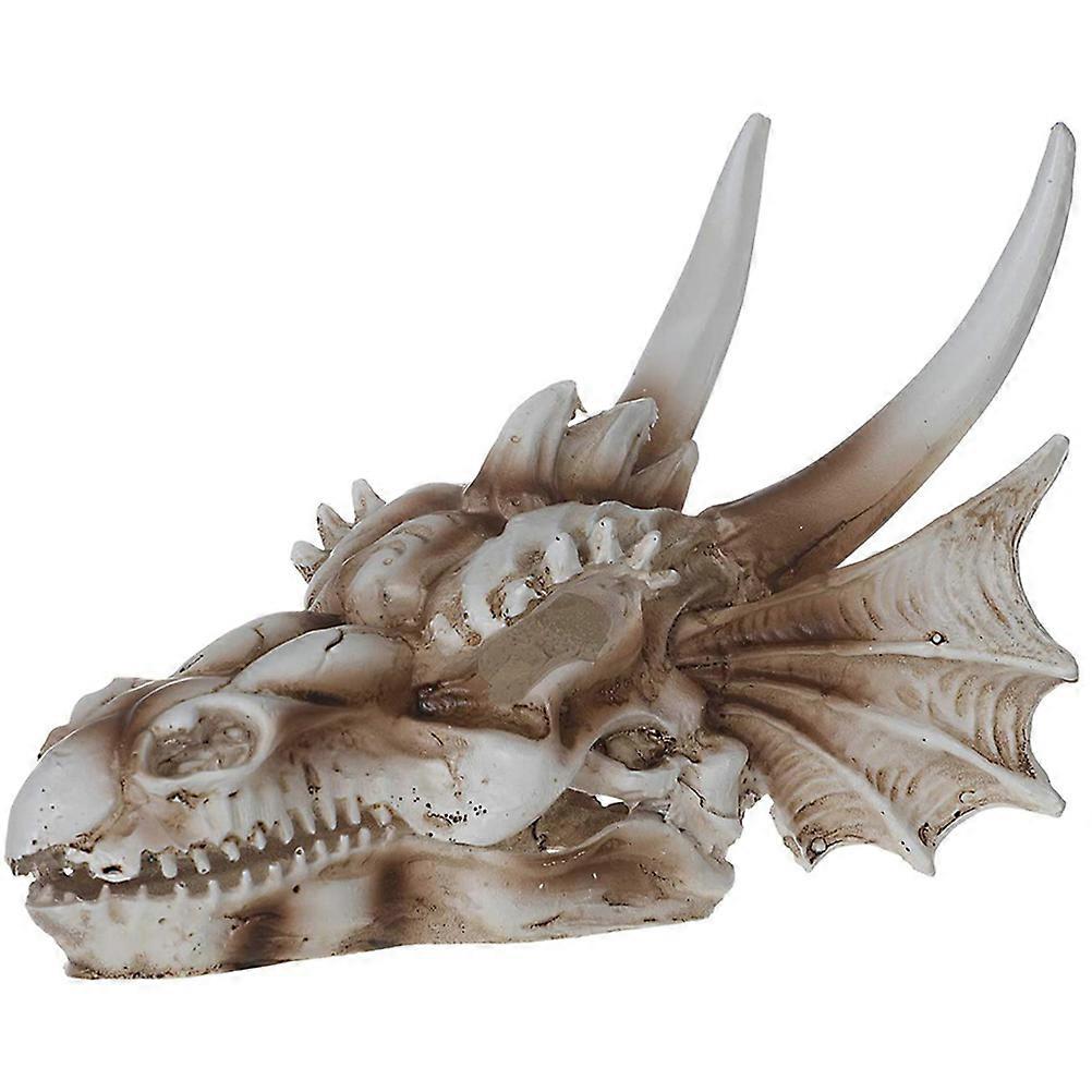 Fish Tank Decoration Dinosaur Skeleton 3Pcs Resin Aquarium Hideout Ornaments