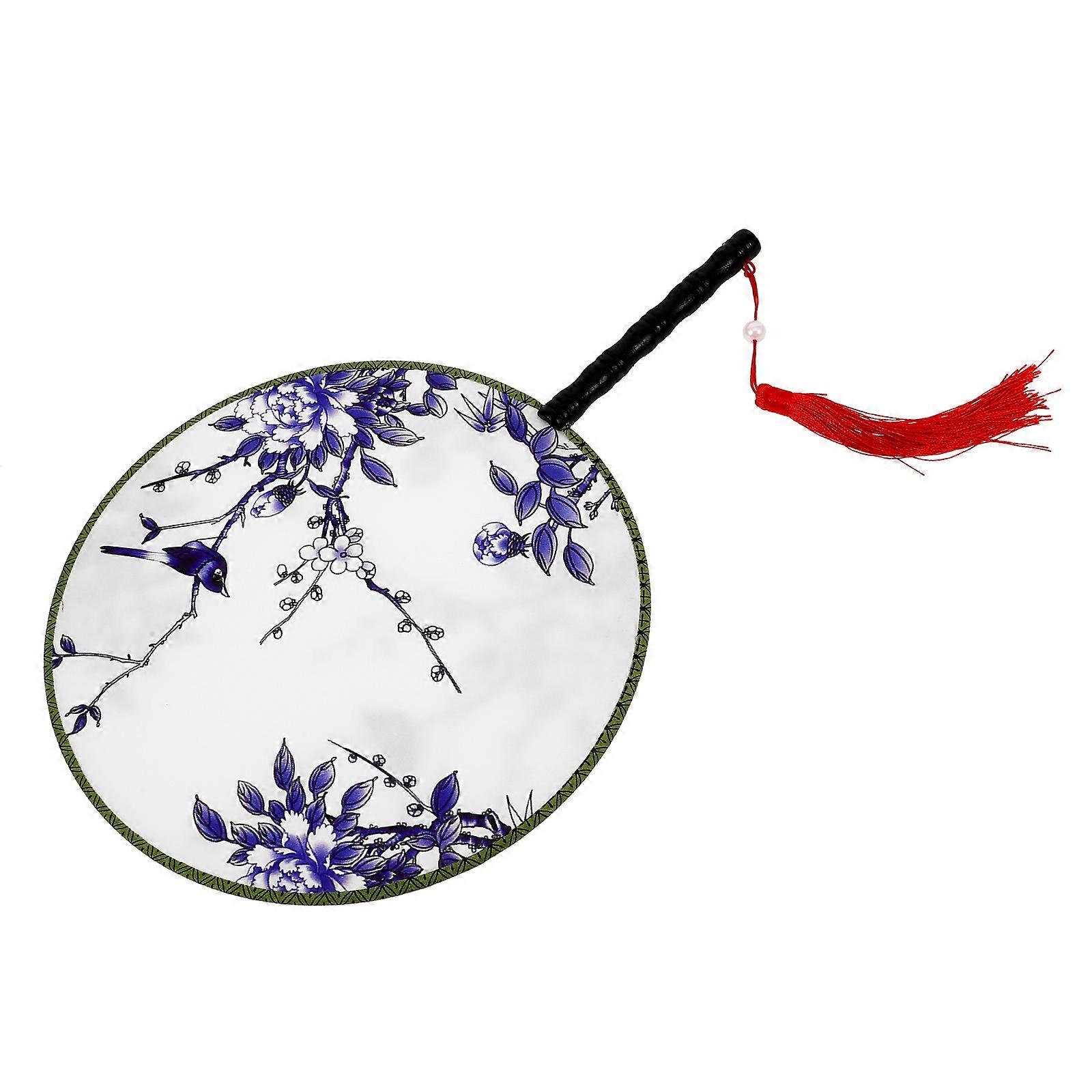 Chinese Fan Decorative Hand Fan for Performance 5Pcs Set