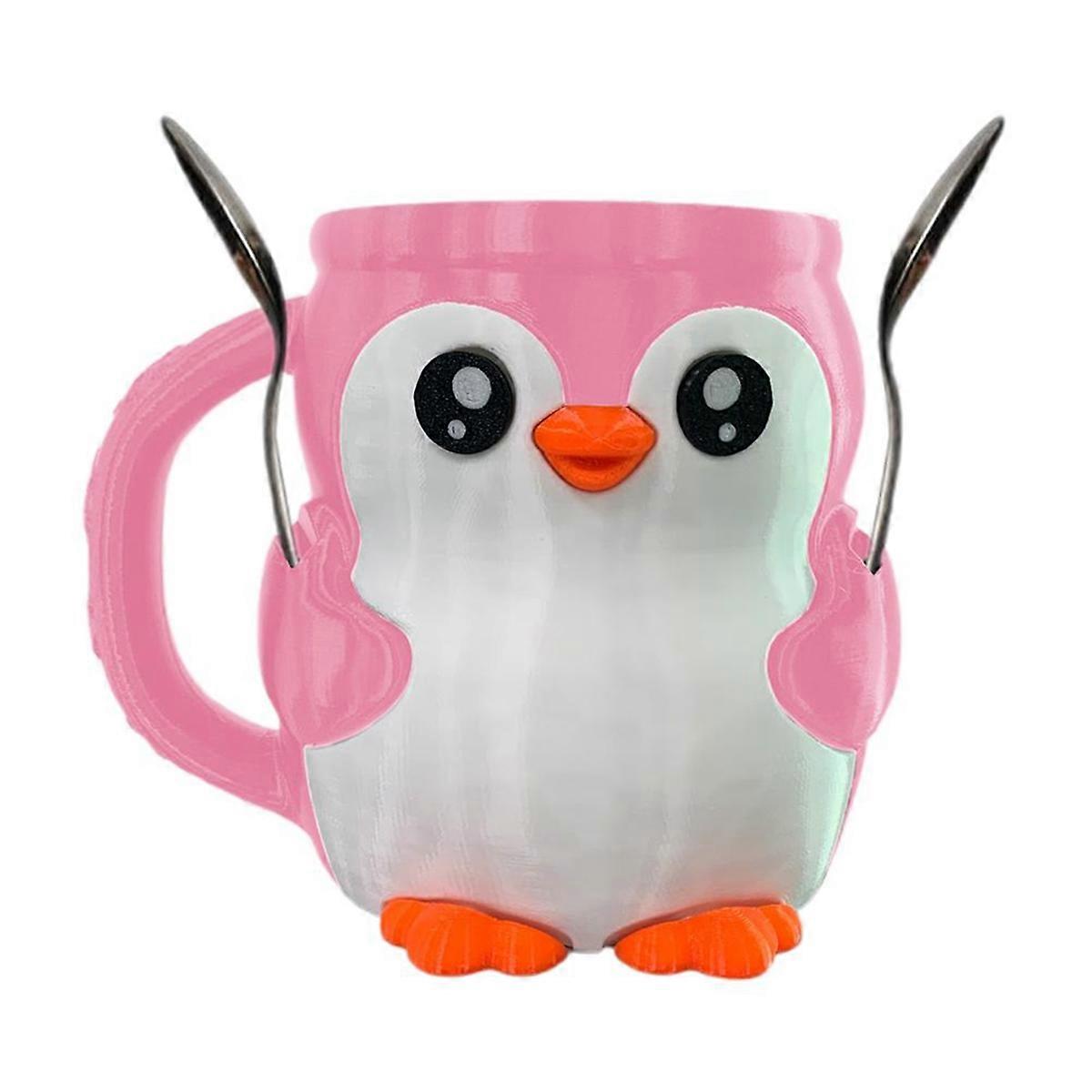 Cute Penguin Ice Cream Pint Holder, Penguin Ice Pint Holder, Ice Cream Pint Containers, Reusable Ice