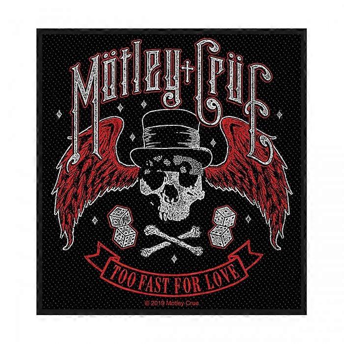 Motley Crue Too Fast For Love Standard Patch