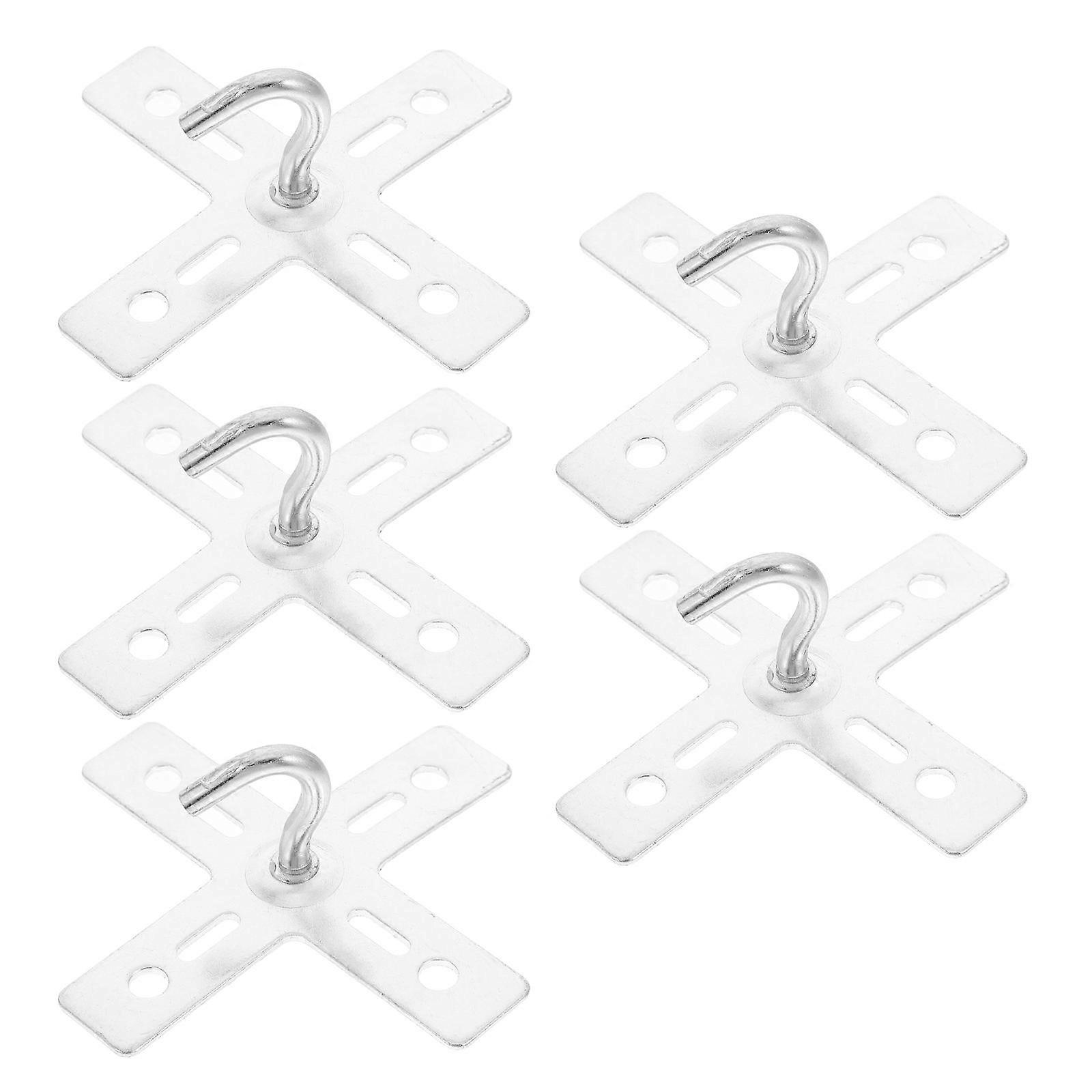 Ceiling Lamp Hook Light Fixture Mount Bracket for 5Pcs Metal Fixtures