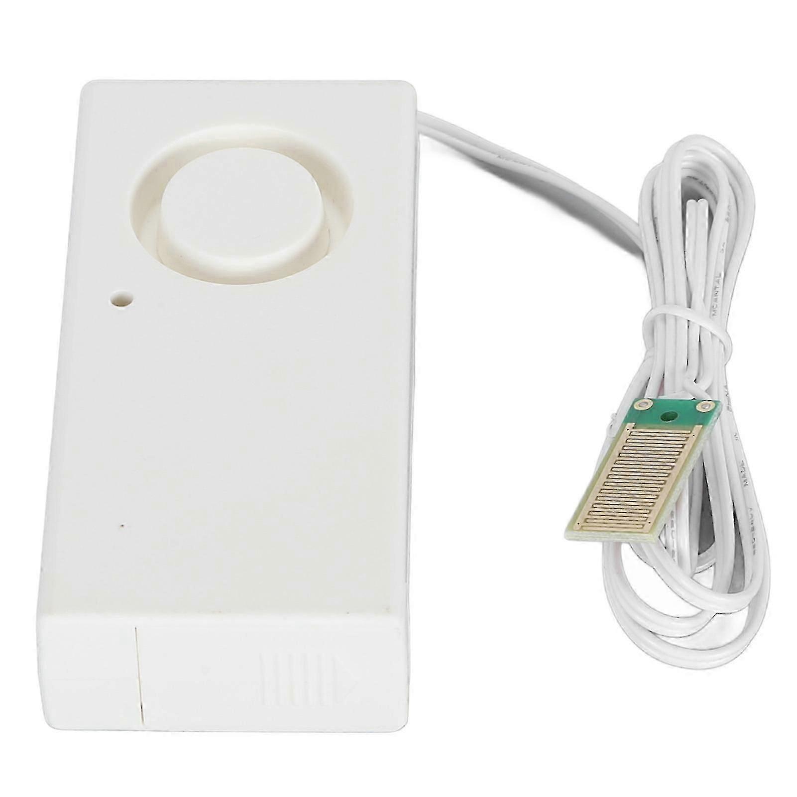 Water Leak Alarm Detector 120dB Loud Home Sink Fish Tank Pump Overflow Leakage Sensor