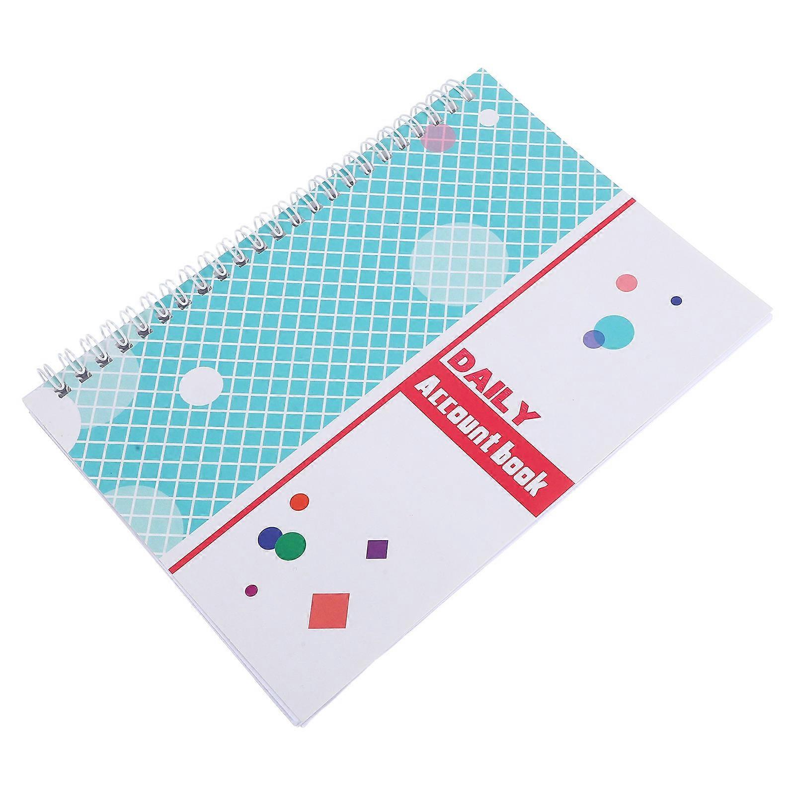 Daily Account Book Organizer for Financial Tracking 3Pcs Portable Notebook