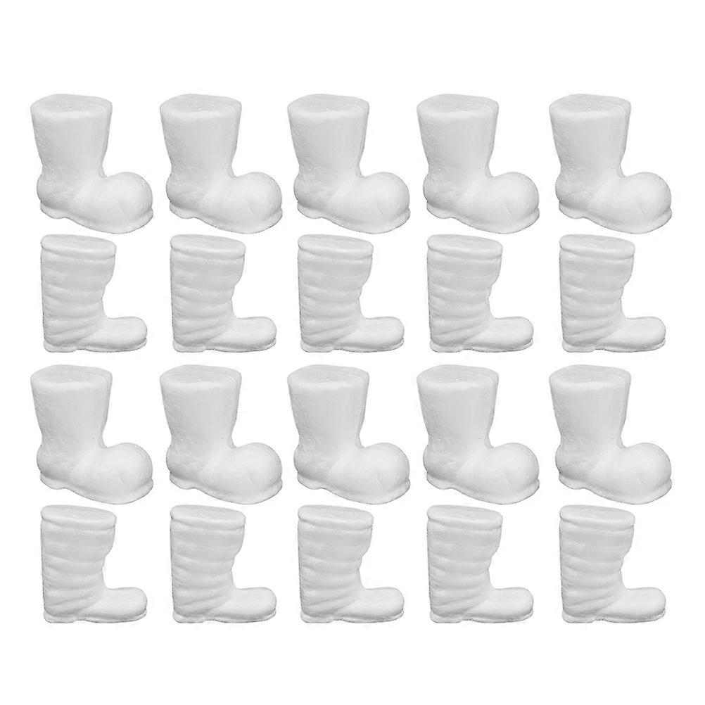 Christmas Boots for DIY Polystyrene Ornament 80Pcs Collection