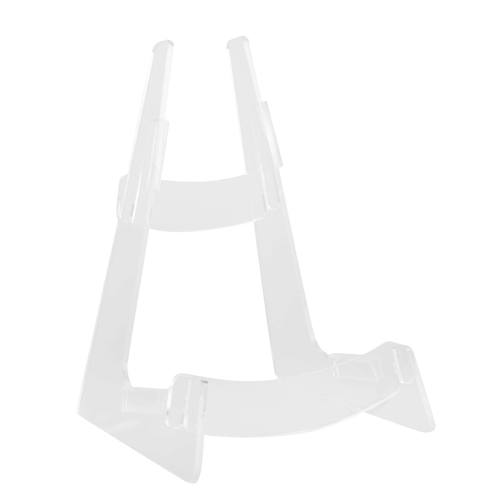 Violin Rack Acrylic Ukulele Stand for Display 2Pcs Stable Guitar Holder