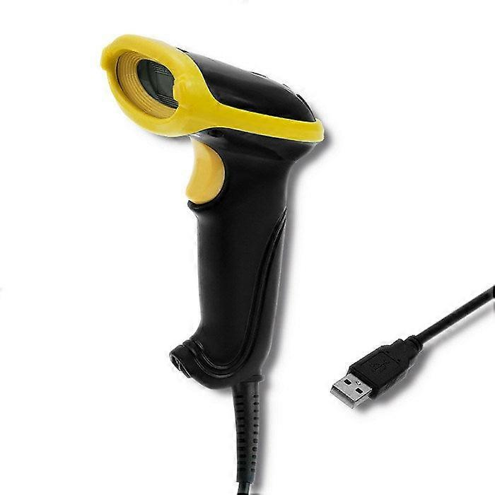 Qoltec 50867 laserleser 1d | 2d | USB | Svart