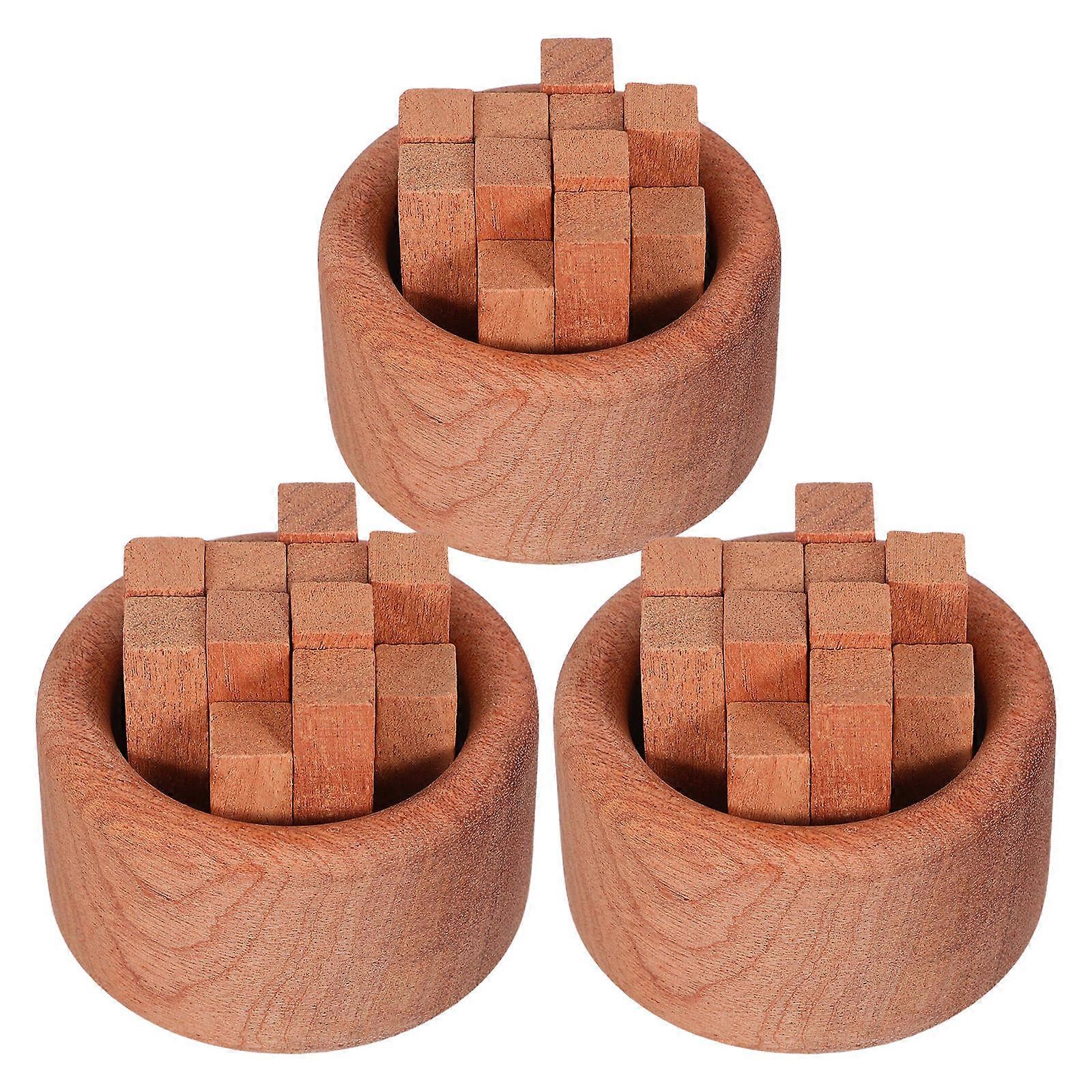 Wood Essential Oil Diffuser for Bedroom Aromatherapy 9Pcs Portable Kit