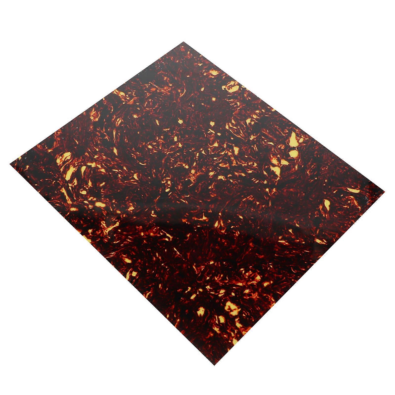 Pickguard Protector Picks For Acoustic Guitar Decoration Tortoise Shell Pattern Anti-Scratch 1Pack