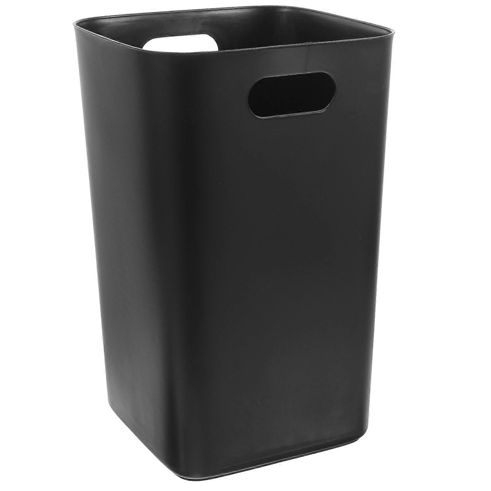 Household Trash Can Plastic Garbage Bucket for Storage Use 2Pcs Set