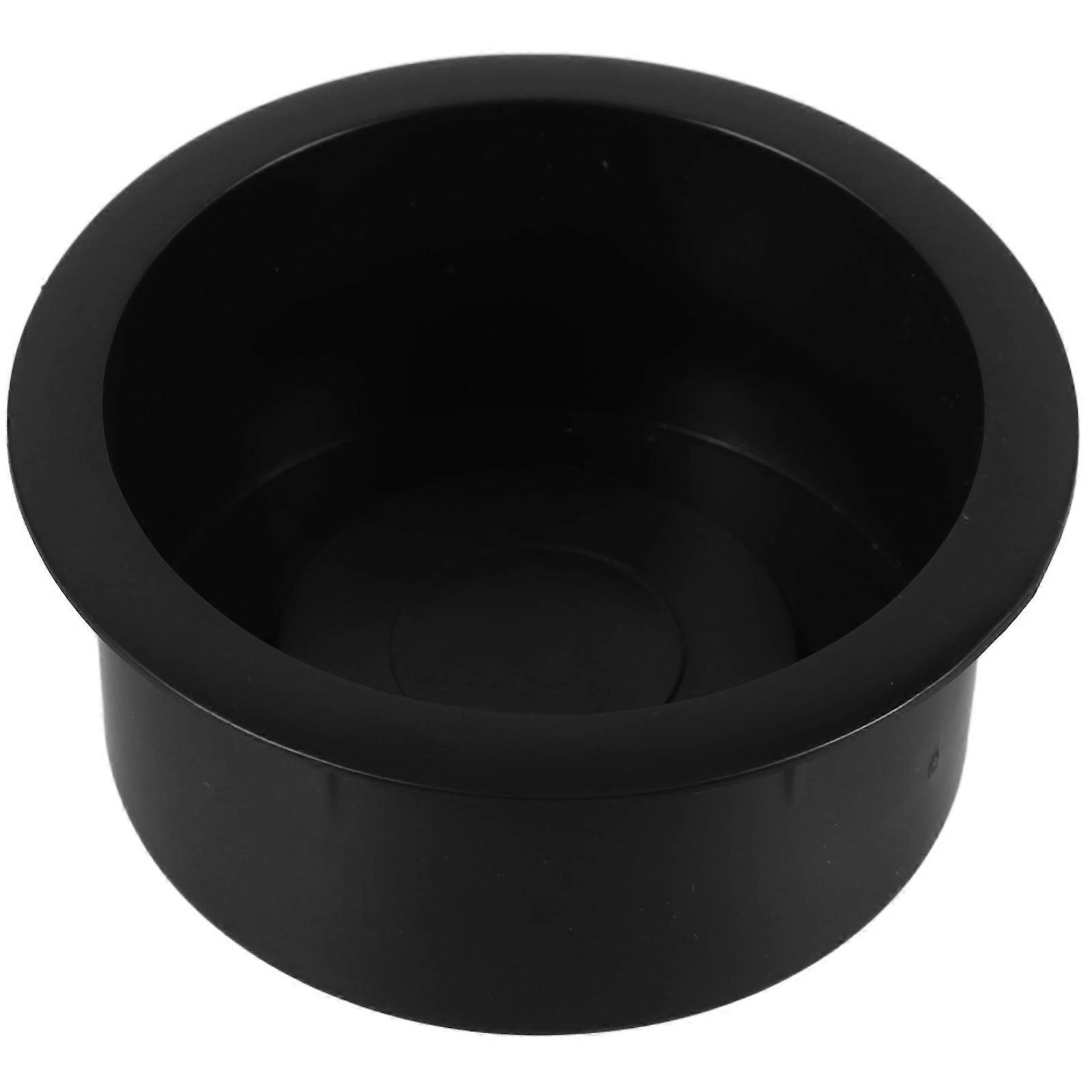 Foosball Table Ashtray Insert for Cup Holding 5Pcs Set Black ABS