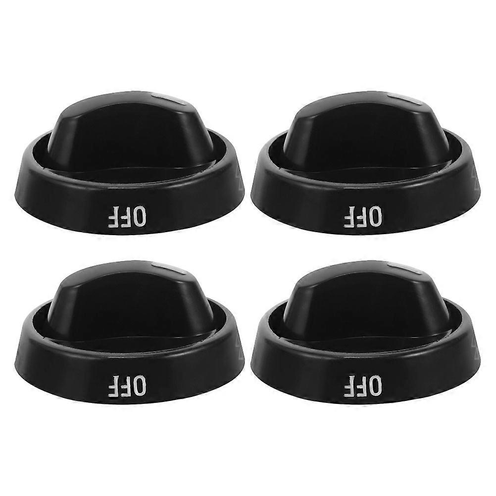 Universal Gas Stove Control Knobs for Precise Cooking 20Pcs Black ABS Material