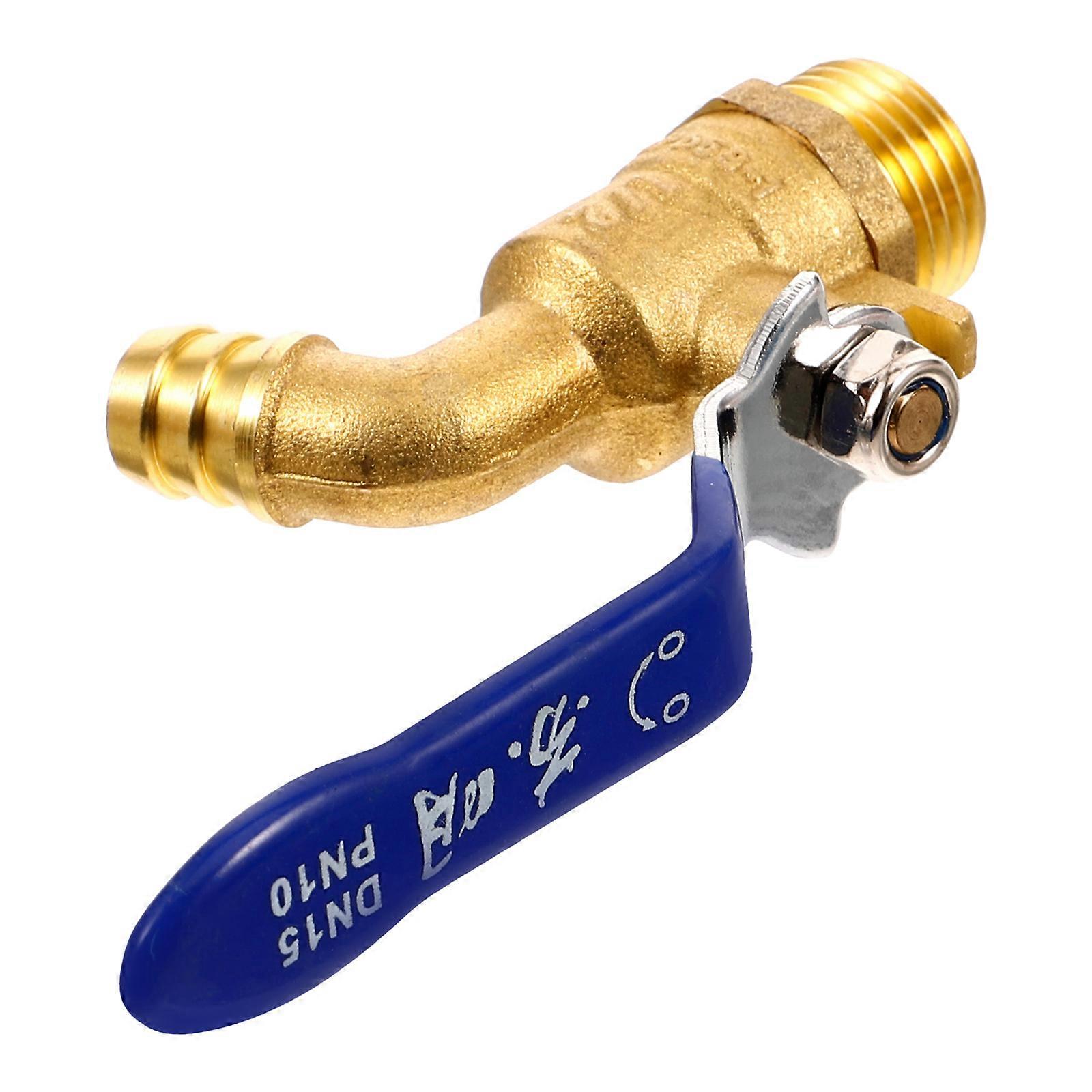 Copper Barrel Faucet Single Handle for Kitchen Use 5Pcs Set