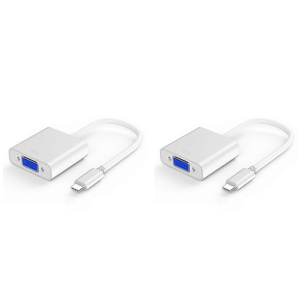 Usb C To Vga Adapter,Type C To Vga Adapter Compatible for Pro