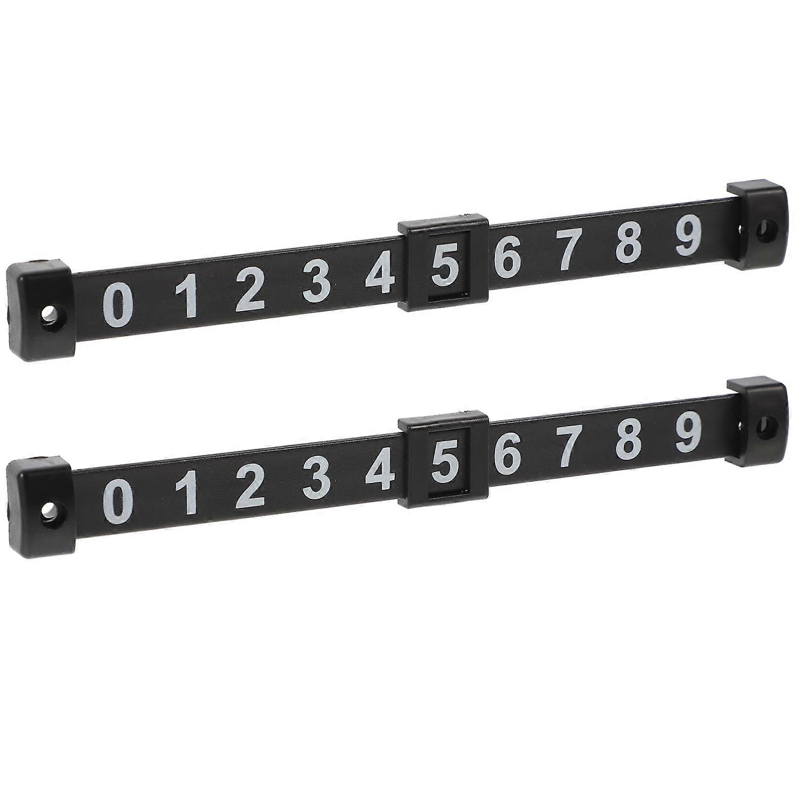 Foosball Score Counter 2Pack Mini Table Soccer Score Counter, Sturdy PP Material, Compact and Easy to Identify