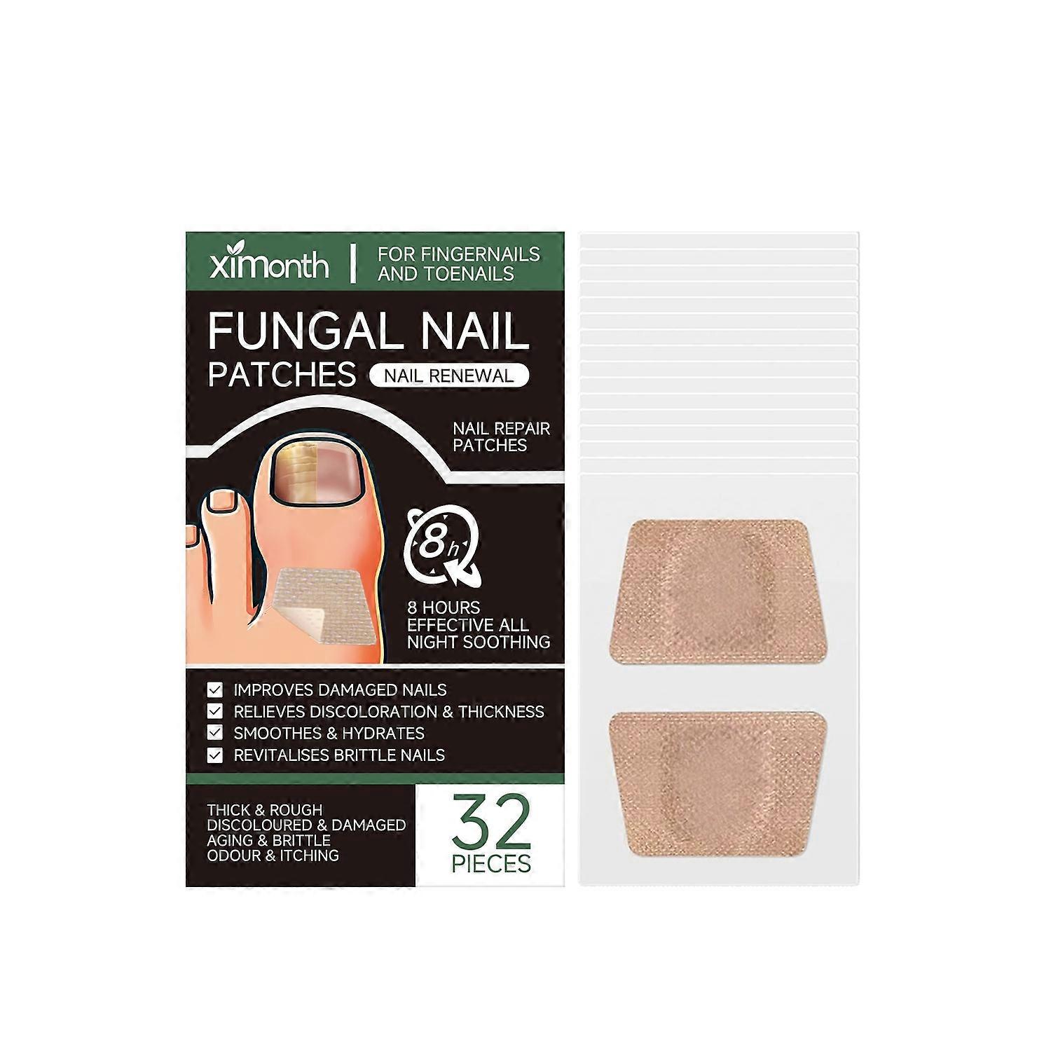 Nail care patches gently clean hand and foot nails to naturally gloss and maintain the nail surface.