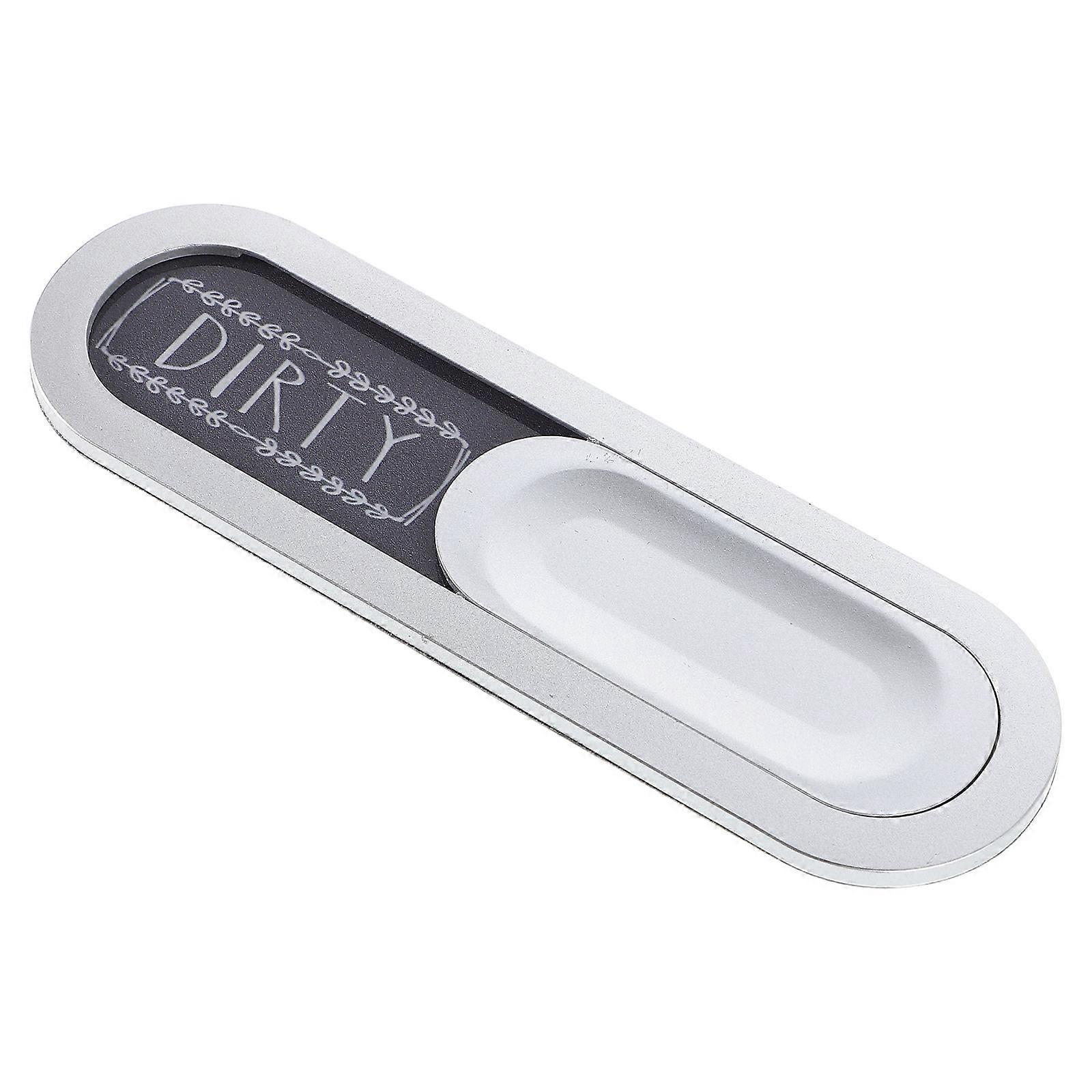 Light Grey Dishwasher Magnet for Clean Dirty Status 2Pcs Kitchen Use