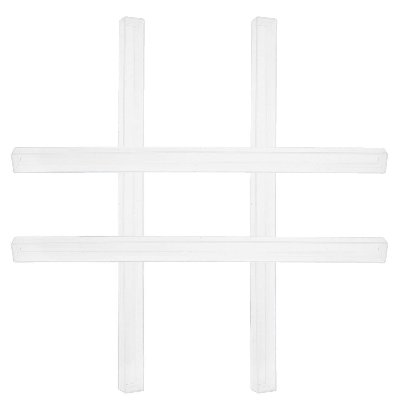 Portable Mahjong Stand Plastic Mini Mahjong Holders for Storage 4Pcs