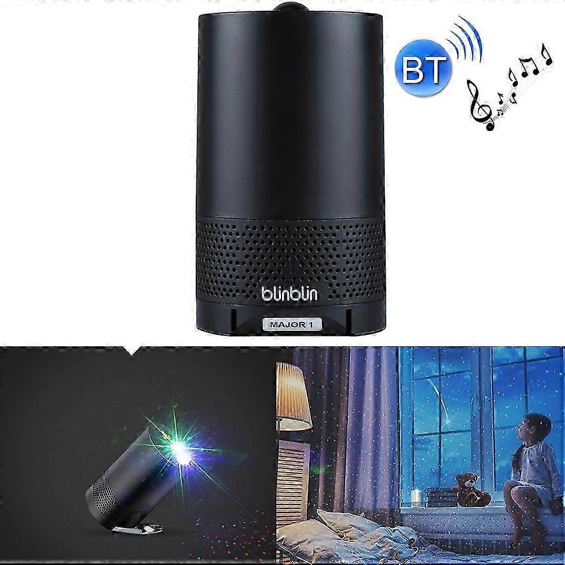 Blinblin Major 1 6W USB Charging Portable RGB Laser Projector Bluetooth Stereo Sound Speaker