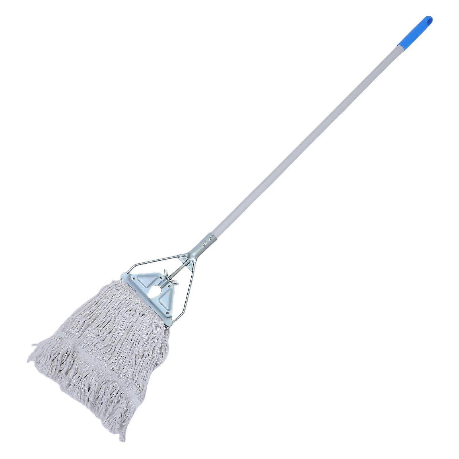 1 Set Commercial Mop Handle for Floor Cleaning -  4 Section Replaceable Mop Stick Replacement Head- Replacement Pole for Garage