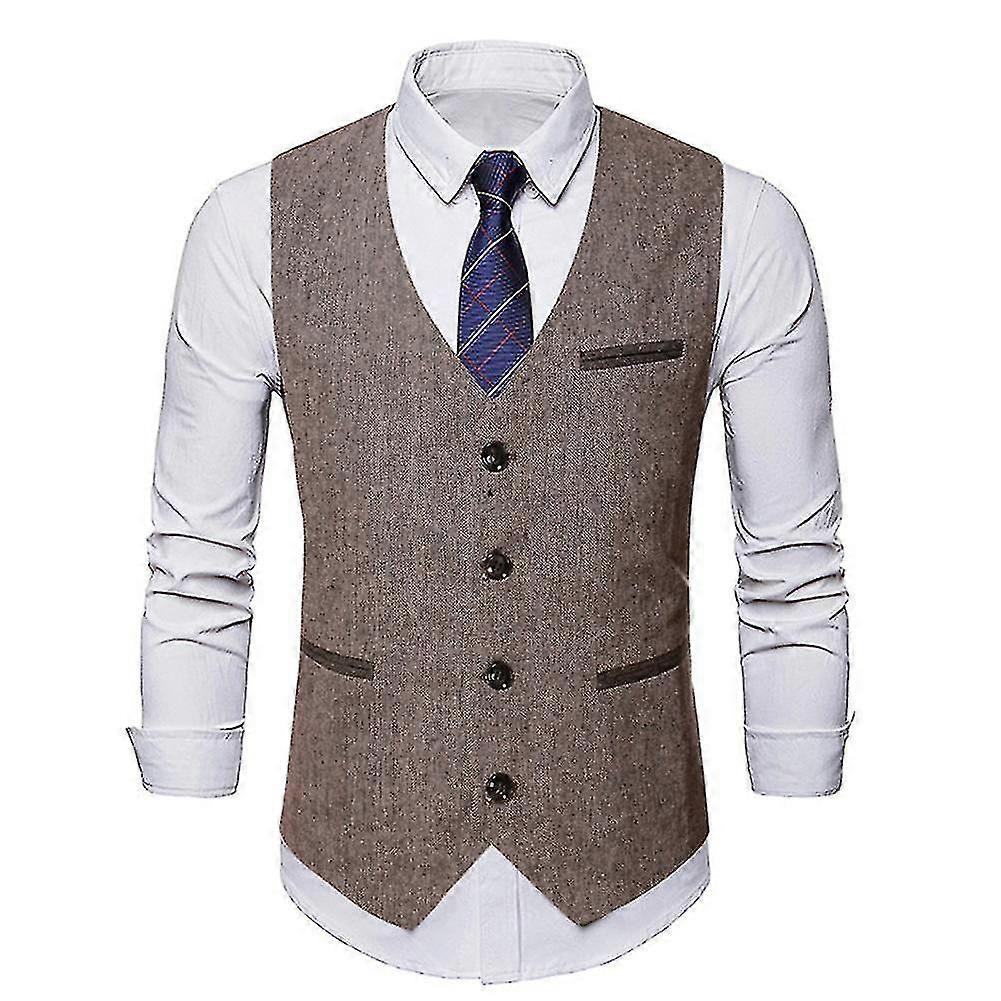Mystdiy Mens enkelknäppt väst