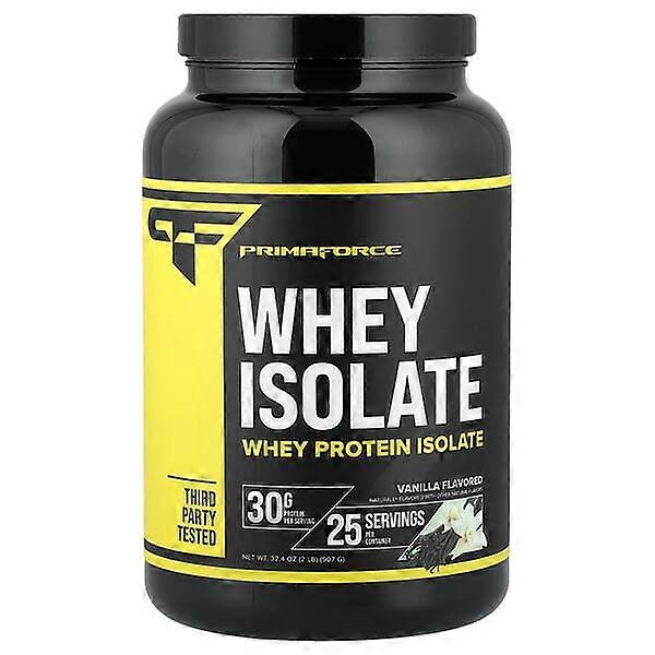 Primaforce, Whey Protein Isolate, Vanilla, 2 lb (907 g)