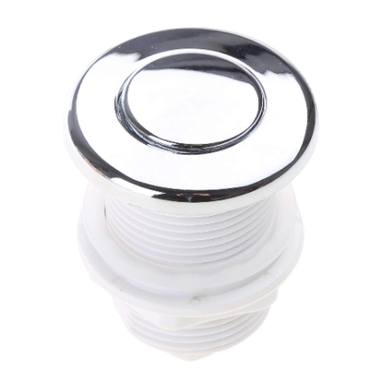 Pneumatic Switch On Off Push Air Switch Button 28mm/32mm For Bathtub Spa Waste Garbage Disposal Whir p